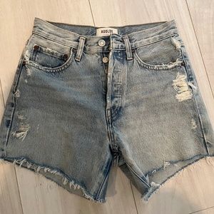 Agolde Parker Long Shorts Size 23